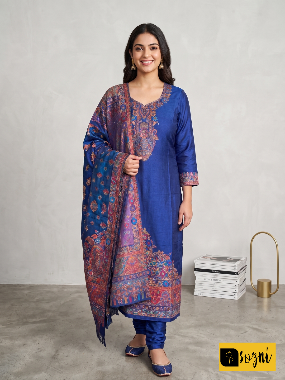 Kaani silk suit