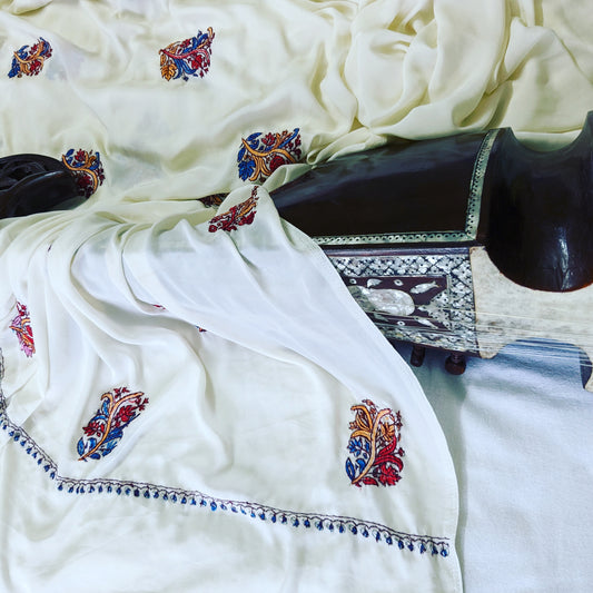 Handmade Needlework Saree