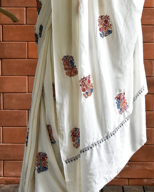 Handmade Needlework Saree