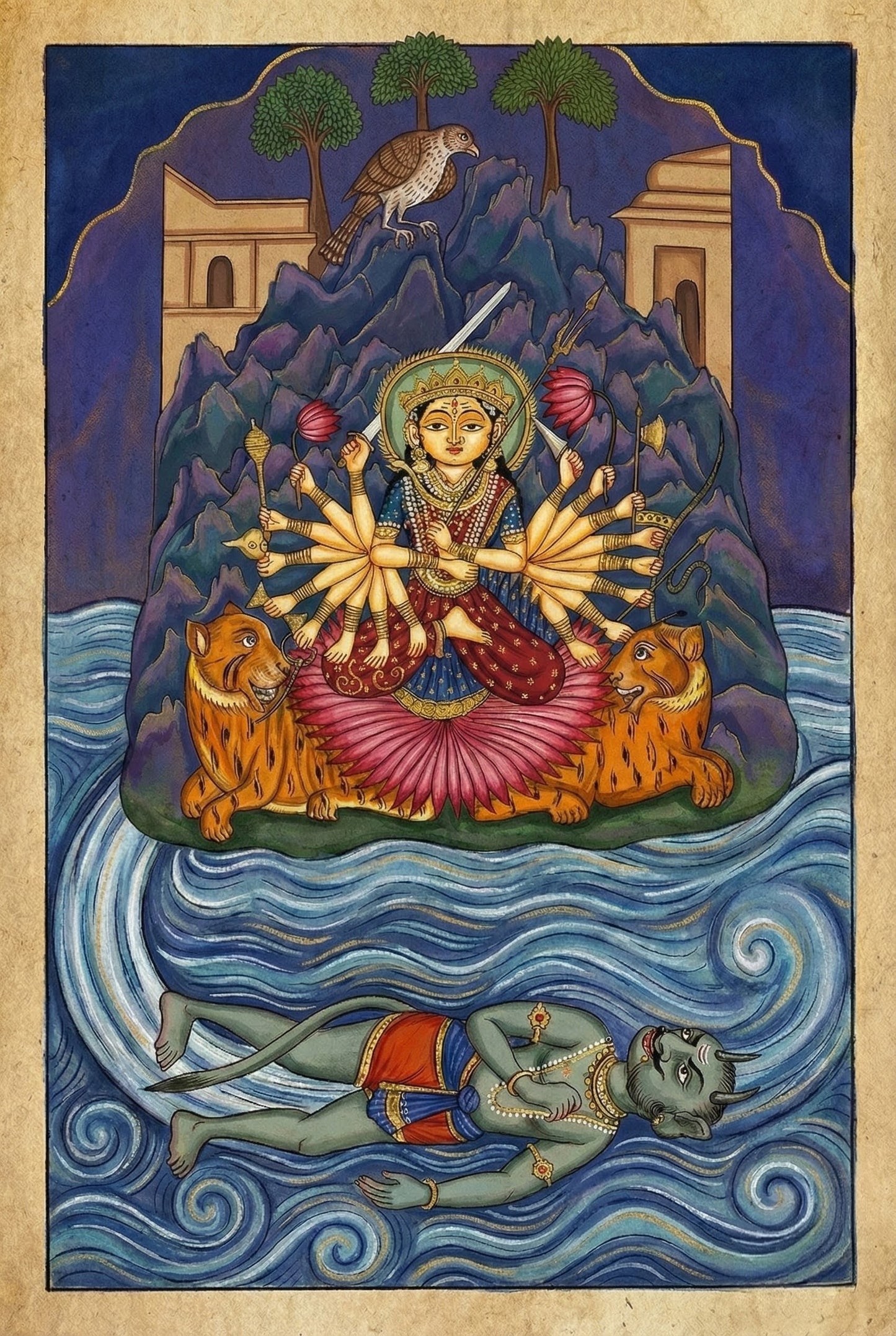 Sharika Hari Parbat Goddess of Kashmir