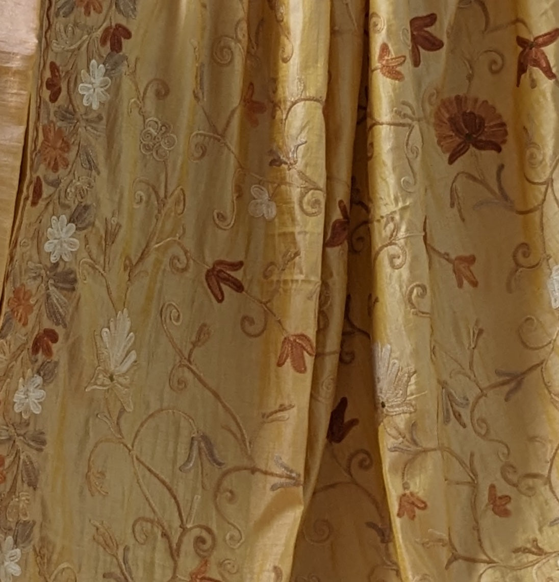 Aariwork Silk Saree