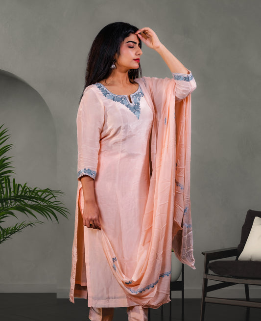 Kashmiri Aariwork  Salwar Suit