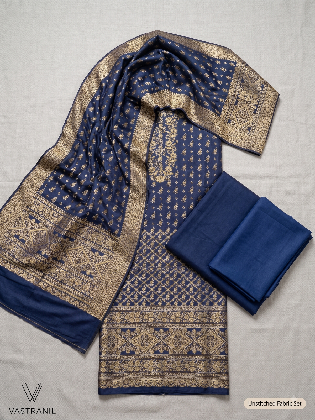 Silk Kaani suit