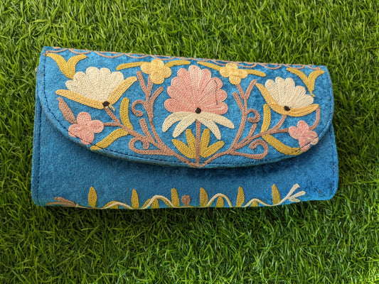 Pastel Blue Clutch