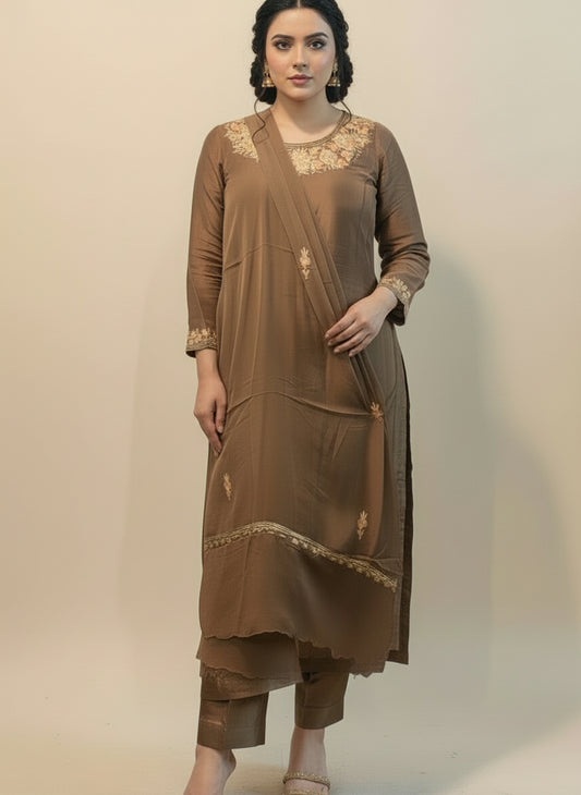 Kashmiri Aariwork Salwar suit