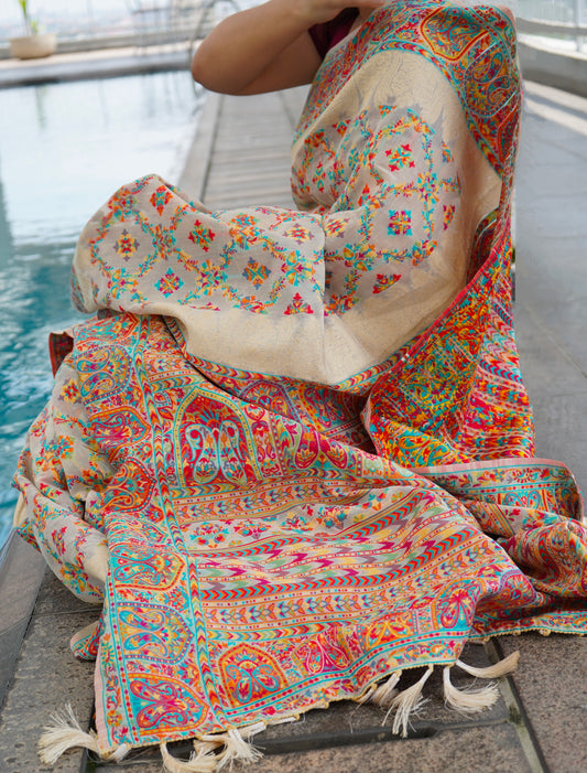 Kaaniwork Saree