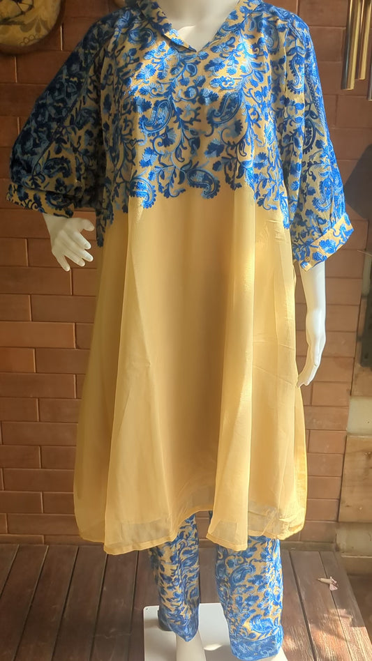 Aariwork dress