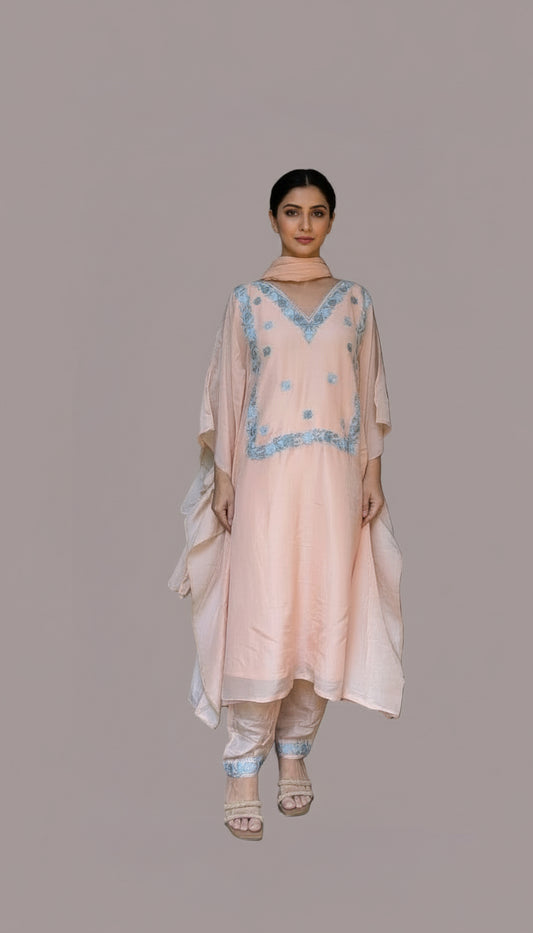 Silk Kaftan set